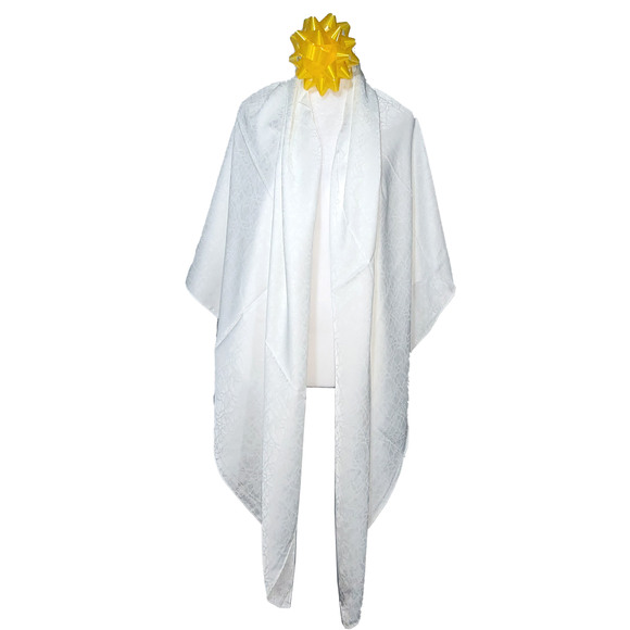 NWT Double Sided Silk Scarf 53"x53" Large Square Shawl Wrap XiangYunSha 36391 - Picture 5 of 8